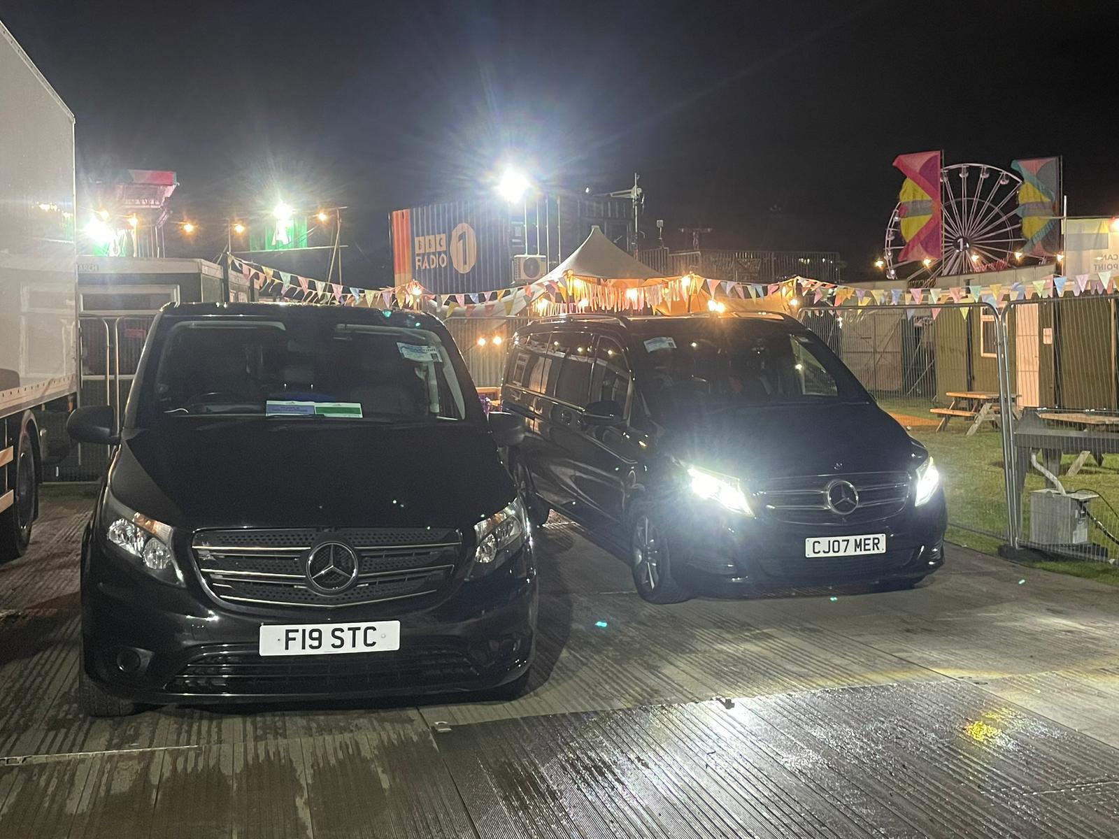 Private Chauffeur for BBC Big Weekend 2025 1 BBC Big Weekend 2025 Sefton Park – Liverpool chauffeur support at the Artist Village for Radio 1 presenters