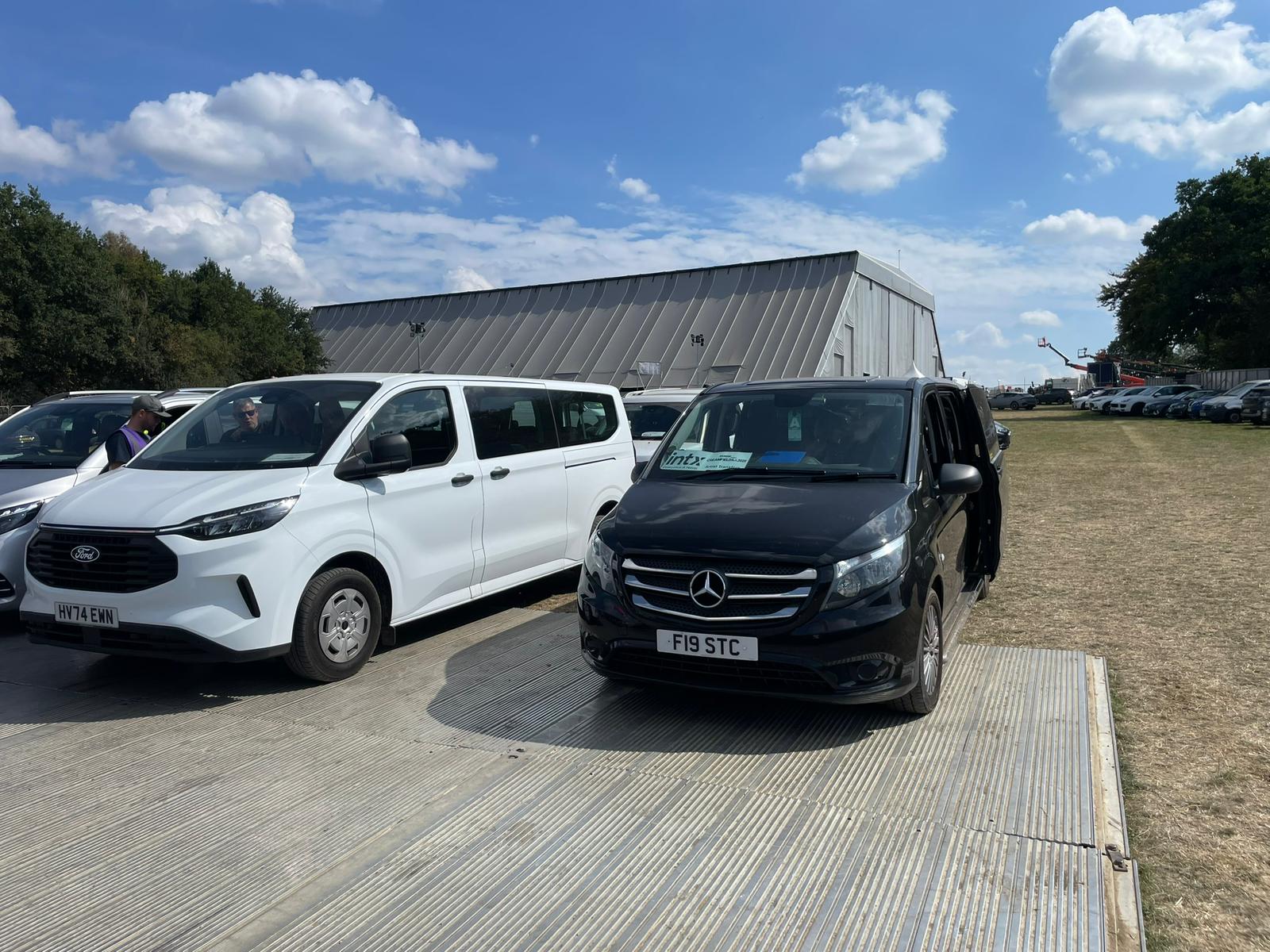 Private Chauffeur for Creamfields 2025 – Artist Transport & Backstage Logistics 7 Executive transport hub within Artist Village at Creamfields 2025