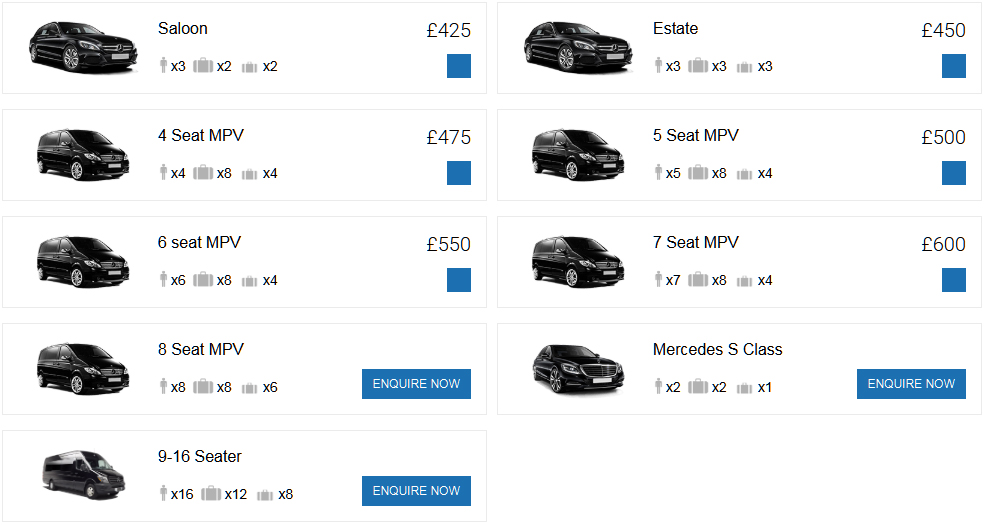 Airport Transfers Pricing Table 6 Liverpool → Cardiff (CWL) — First Class Chauffeurs.