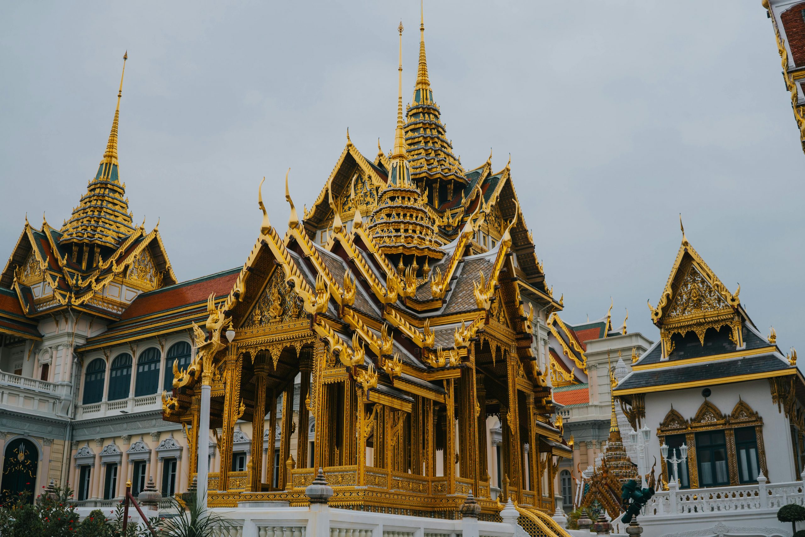 Grand Palace architecture in Bangkok Thailand